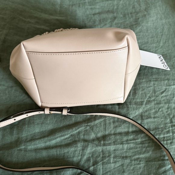 NWT Ganni Small Bou Bag - Oyster Gray - Picture 13 of 16